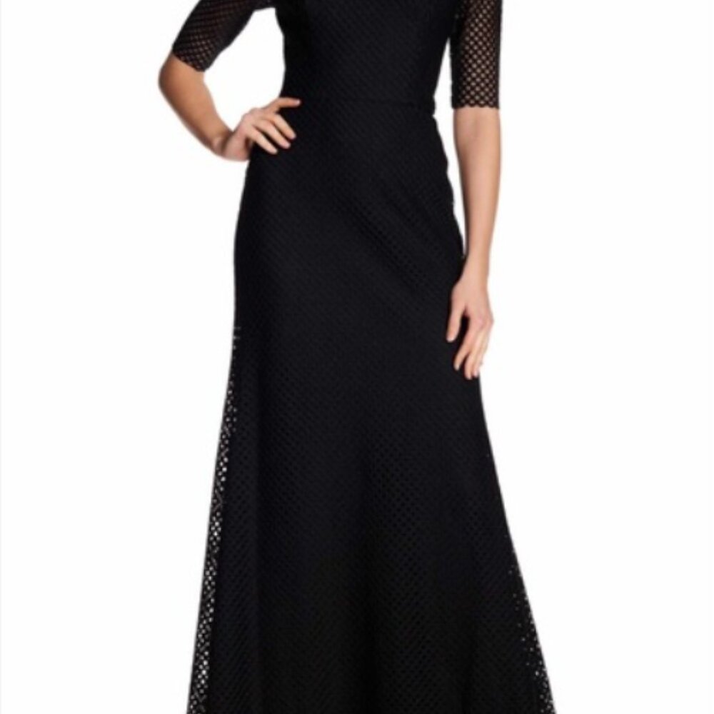 Vera Wang Fishnet Gown/Dress - Picture 2 of 3